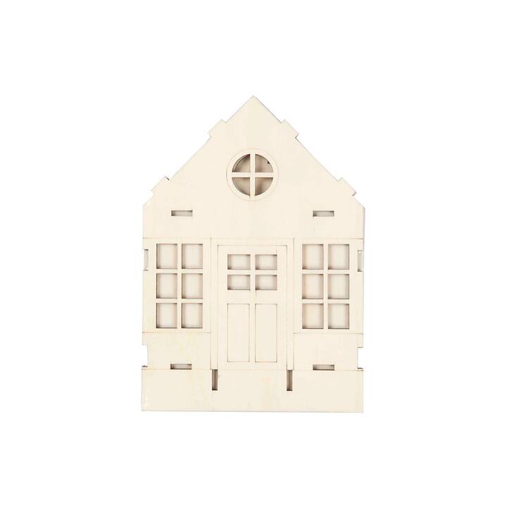 CREATIV COMPANY Casa in miniatura Deco (Marrone chiaro)