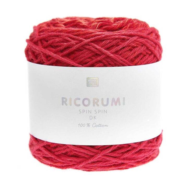 RICO DESIGN Wolle (50 g, Aschbraun, Braun, Rot, Blau, Weiss)