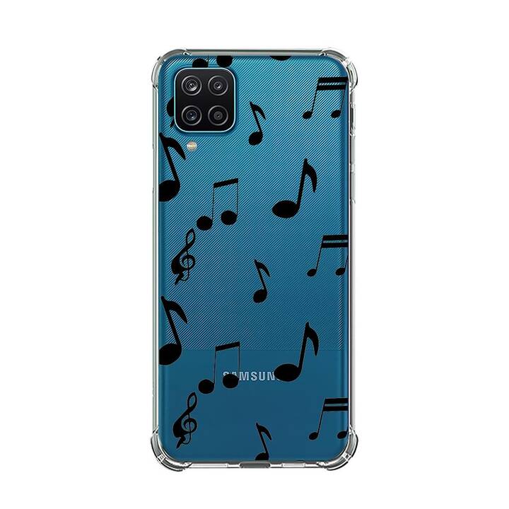 EG Backcover (Galaxy A22 5G, Musique, Transparent)