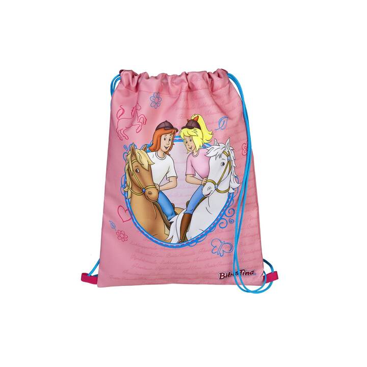 SCOOLI Set di borse Bibi und Tina (18 l, Rosa, Rosa chiaro, Pink)
