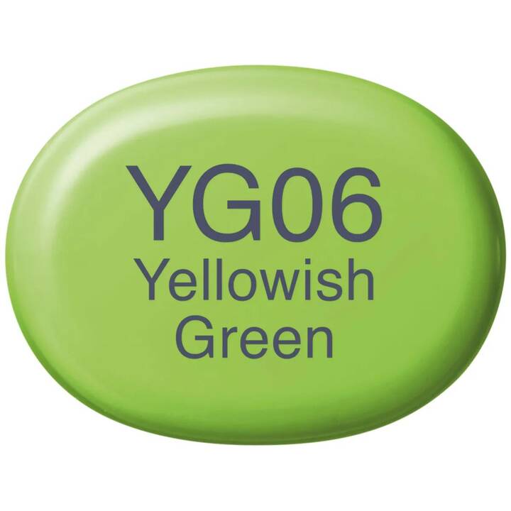 COPIC Marcatori di grafico Sketch YG06 - Yellowish Green (Verde, 1 pezzo)