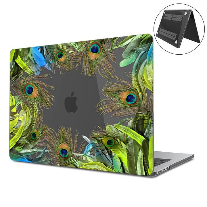 EG Coque rigide (MacBook Air 13" M3 2024, Plume, Transparent)