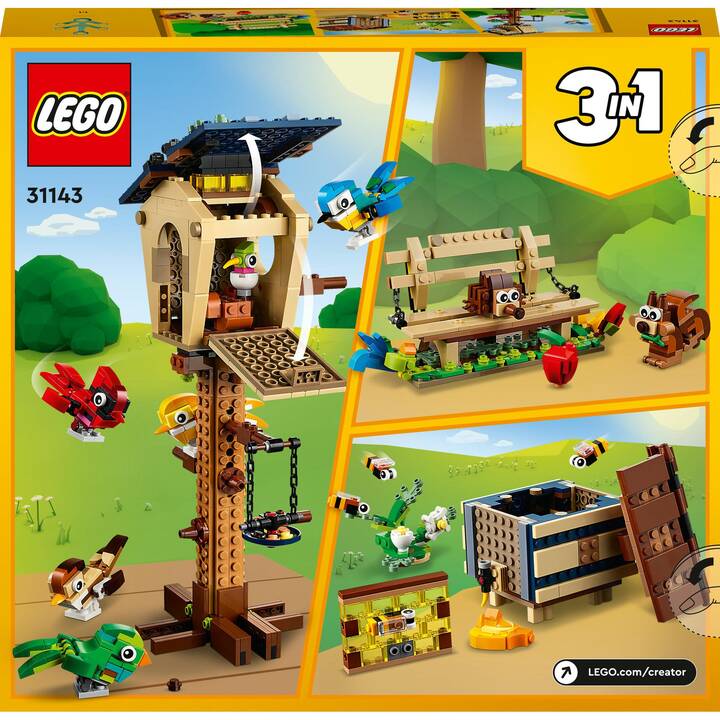 LEGO Creator Casetta per uccelli (31143, Difficile da trovare)