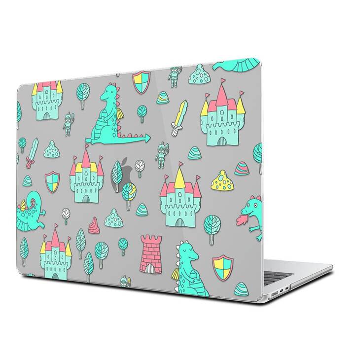 EG Hardcase (MacBook Air 13" M3 2024, Arte, Verde)