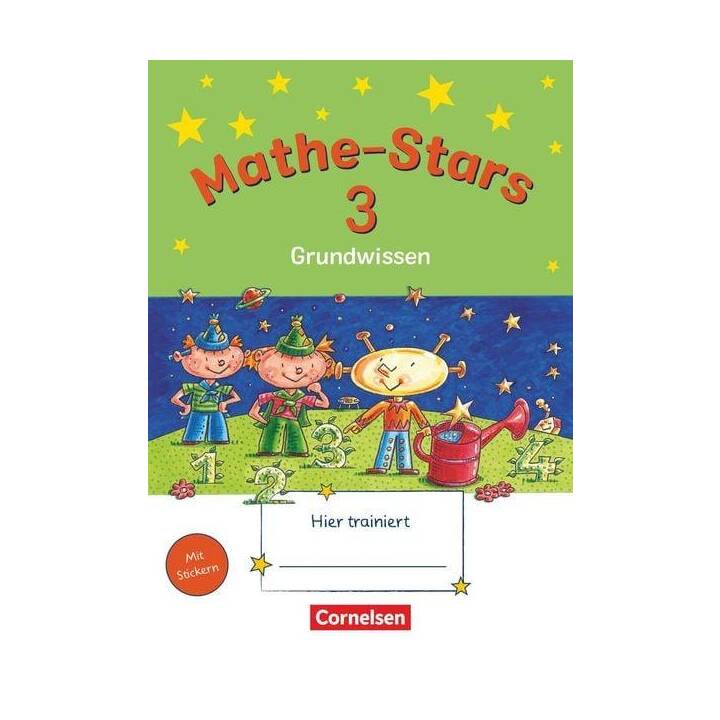 Mathe-Stars, Grundwissen, 3. Schuljahr, Übungsheft, Mit Lösungen