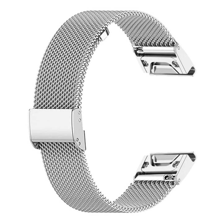 EG Bracelet (Garmin fenix 7S Pro Sapphire Solar fenix 7S Pro Solar, Argent)