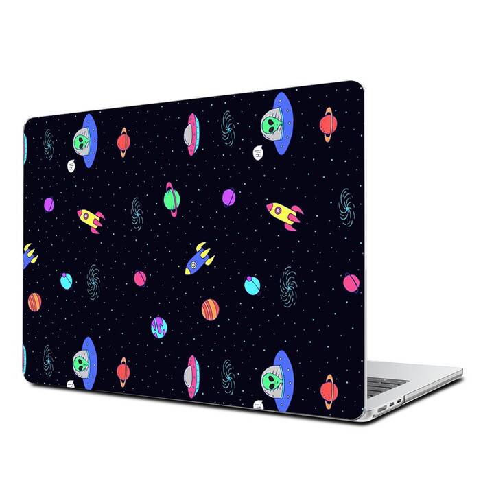 EG Coque rigide (MacBook Air 13" M2 2022, Planète, Multicolore)