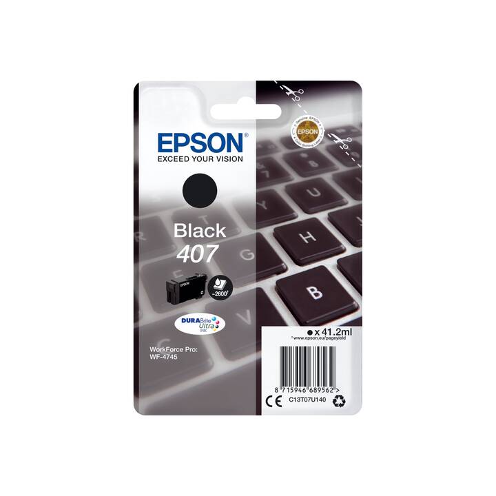 EPSON C13T07U140 (Schwarz, Cyan, 1 Stück)