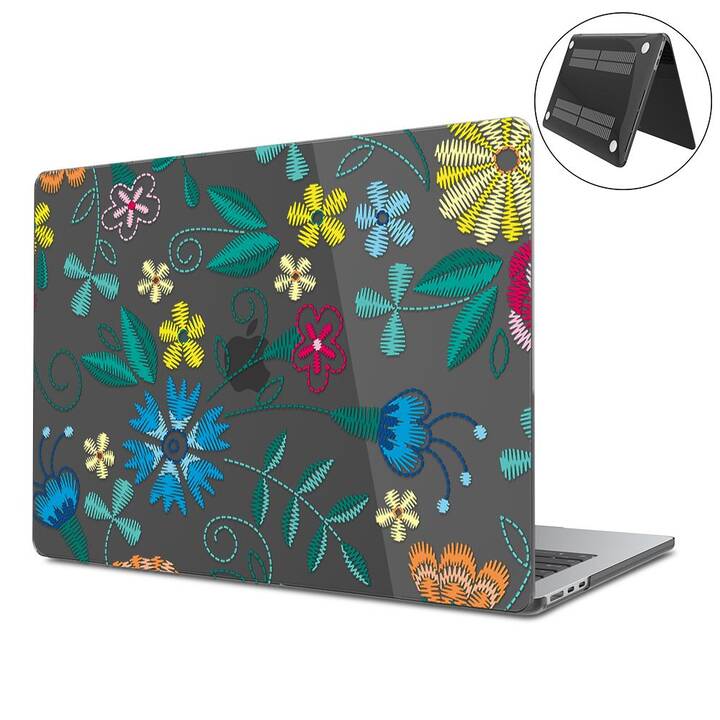 EG Hardcase (Macbook Air 15" M2 2023, Stickerei, Transparent)