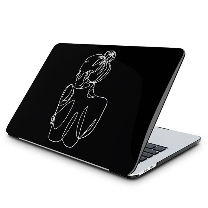 EG housse pour MacBook Pro 13" (Apple M1 Chip) A2338 (2020) - croquis de femmes