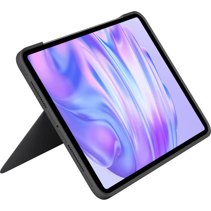 LOGITECH Combo Touch Type Cover / Tablet Tastatur (11", iPad Pro M4, Graphit)