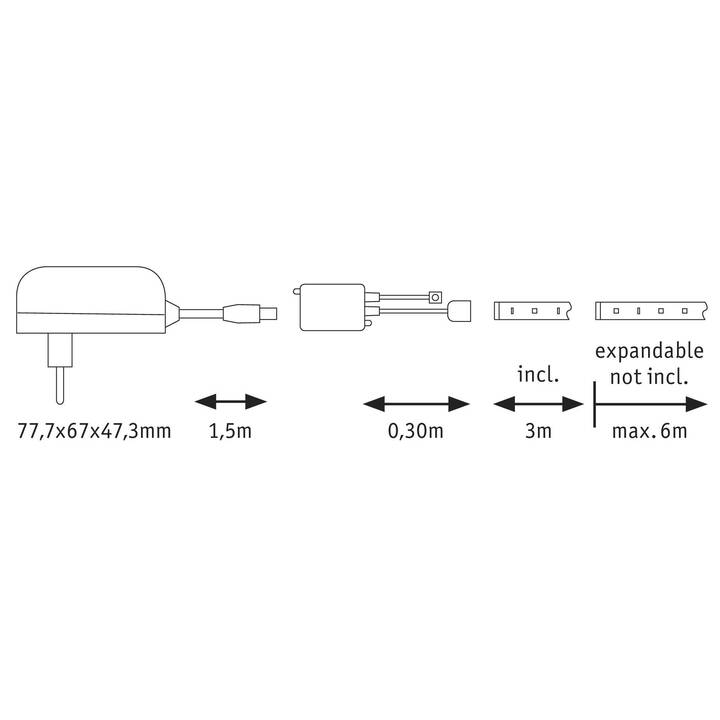 PAULMANN MaxLED LED Light-Strip