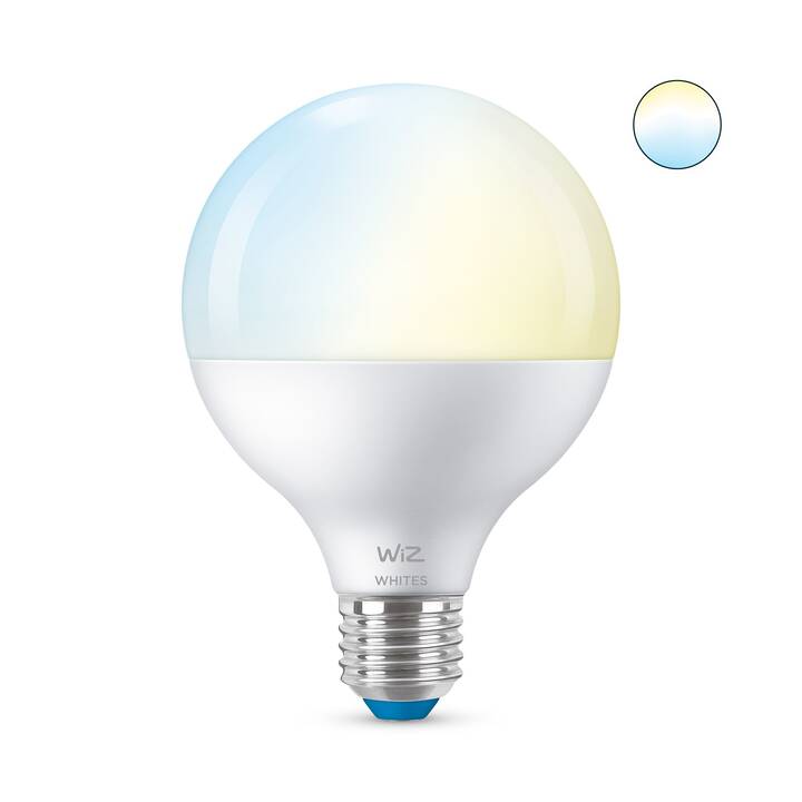 WIZ LED Birne Smart Lighting Globe G95 (E27, WLAN, Bluetooth, 11 W)