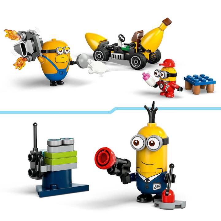 LEGO Despicable Me I Minions e l’auto banana (75580)