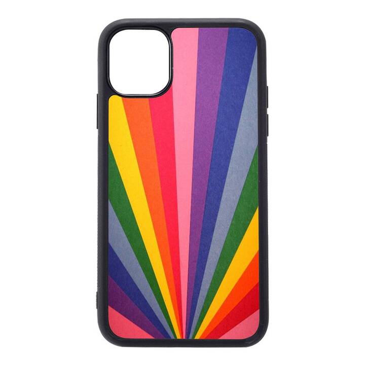 EG Backcover (iPhone 14 Pro, Regenbogen, Mehrfarbig)