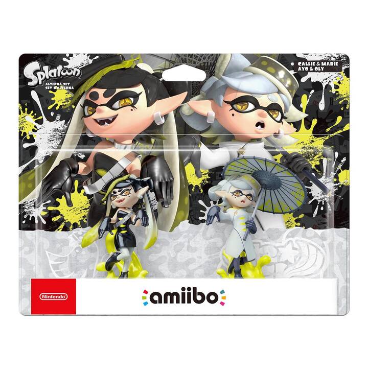 NINTENDO Amiibo Splatoon 3 - Alterna-Set (Aioli & Limone) Figuren (Nintendo Switch, Mehrfarbig)