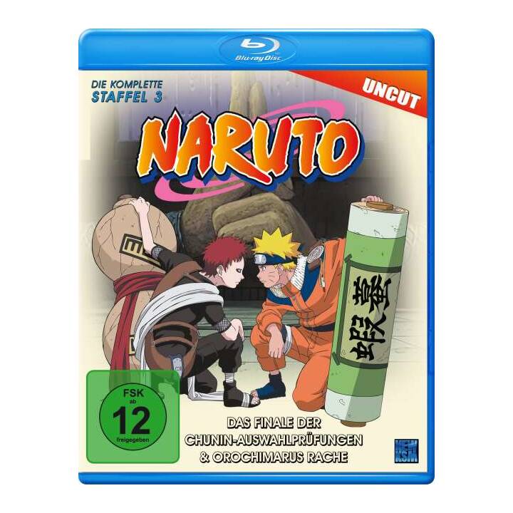 Naruto Staffel 3 (Uncut, DE, JA)
