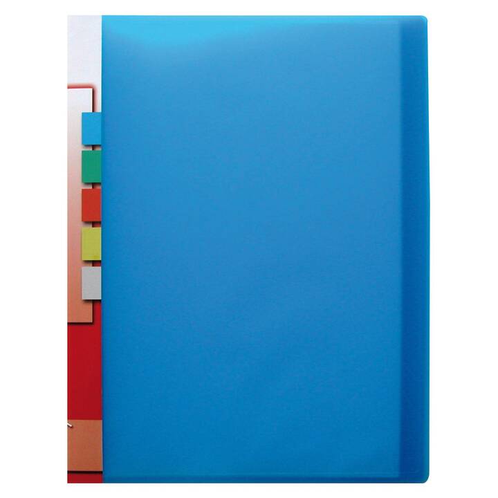 KOLMA RACER Dossiers chemises Easy (Bleu, A4, 1 pièce)