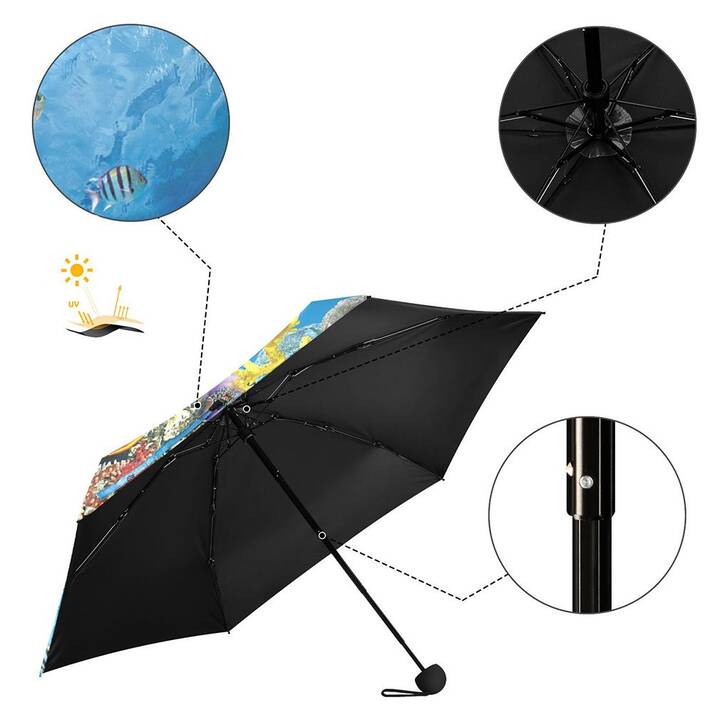 EG Parapluie de poche Mer (92 cm)