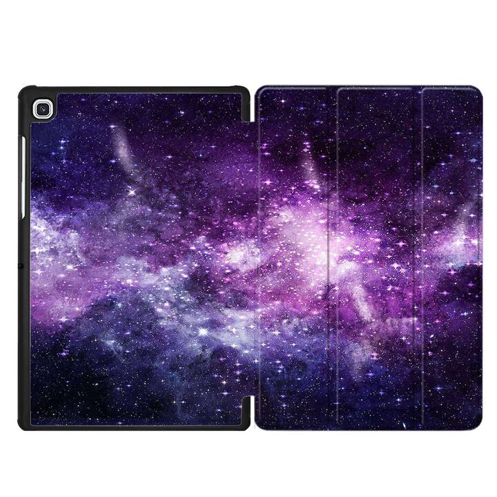 EG Coque pour Samsung Galaxy Tab S6 Lite 10.4" (2020) - Violet Universe
