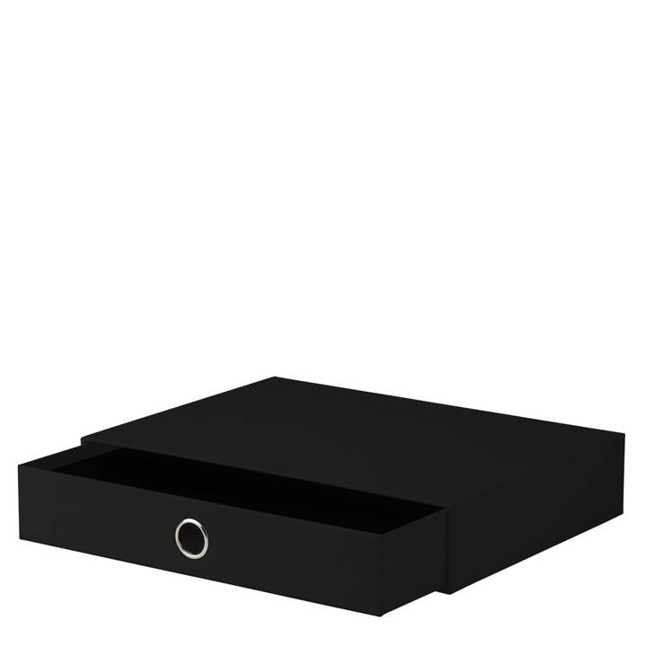 RÖSSLER PAPIER Büroschubladenbox S.O.H.O. (A4, 33.5 cm  x 25.2 cm  x 6.5 cm, Schwarz)