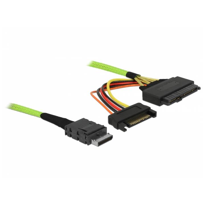 DELOCK OCuLink Internes Datenkabel (SFF-8611, SFF-8639, 0.5 m)