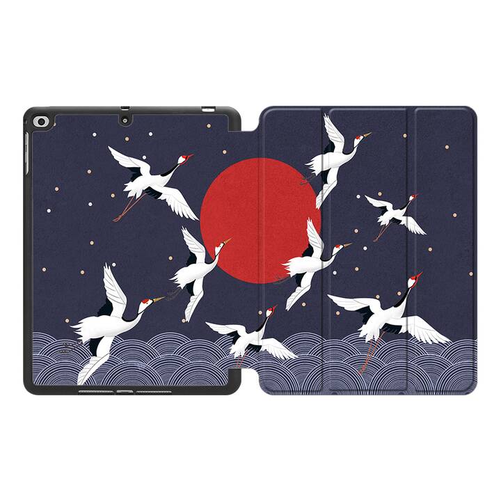 EG MTT Hülle für Apple iPad 10.2" 2019 - Japanese Stork