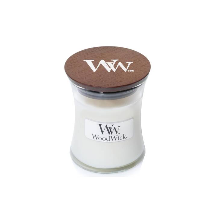 WOODWICK Bougie parfumée White Tea & Jasmin