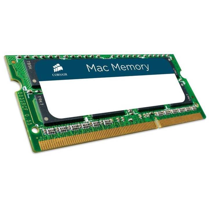 CORSAIR Mac Memory CMSA16GX3M2A1600C11 (2 x 8 GB, DDR3L-SDRAM 1600.0 MHz, SO-DIMM 204-Pin)