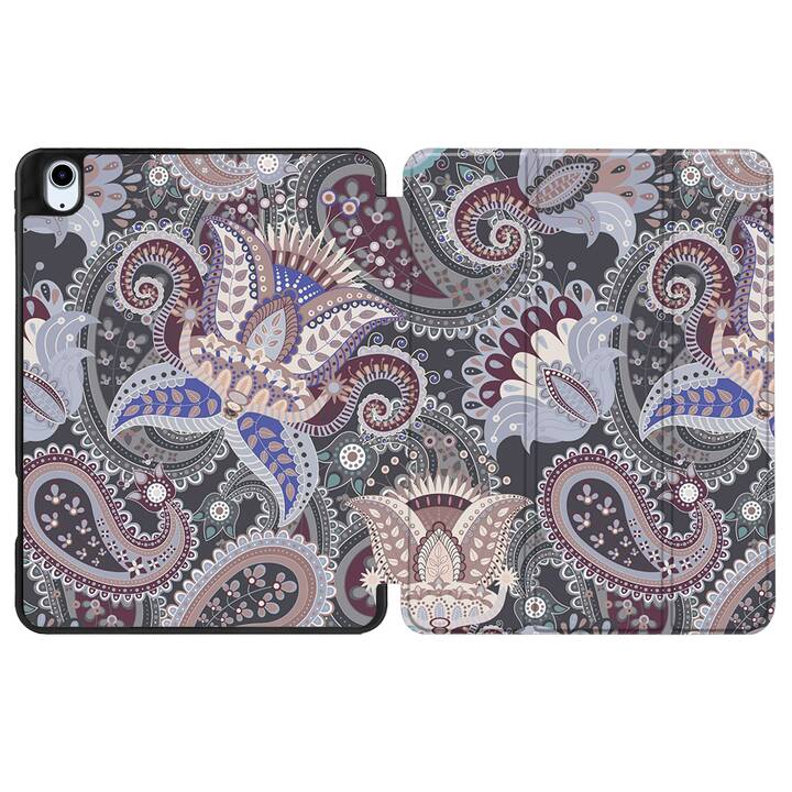 EG coque pour iPad Air 10.9" (2022) 5e génération - noir - mandala