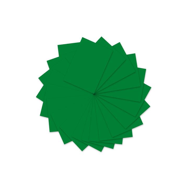 URSUS Tonzeichenpapier (Tannengrün, Grün, A4, 100 Stück)