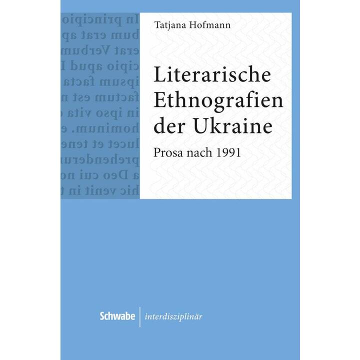 Literarische Ethnografien der Ukraine