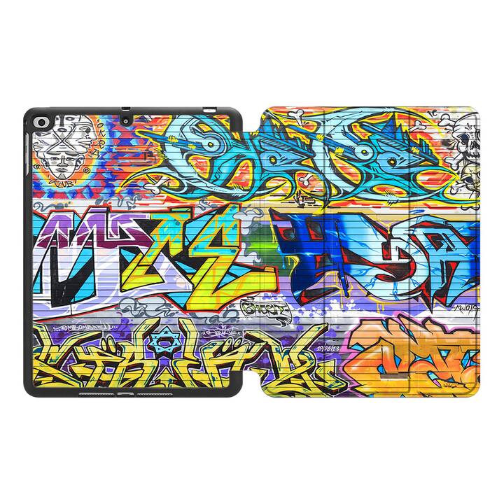 EG MTT Coque pour Apple iPad Pro 2017 10.5" - Graffiti