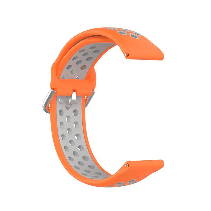 EG Bracelet (Samsung Galaxy Galaxy Watch4 44 mm, Orange, Gris)