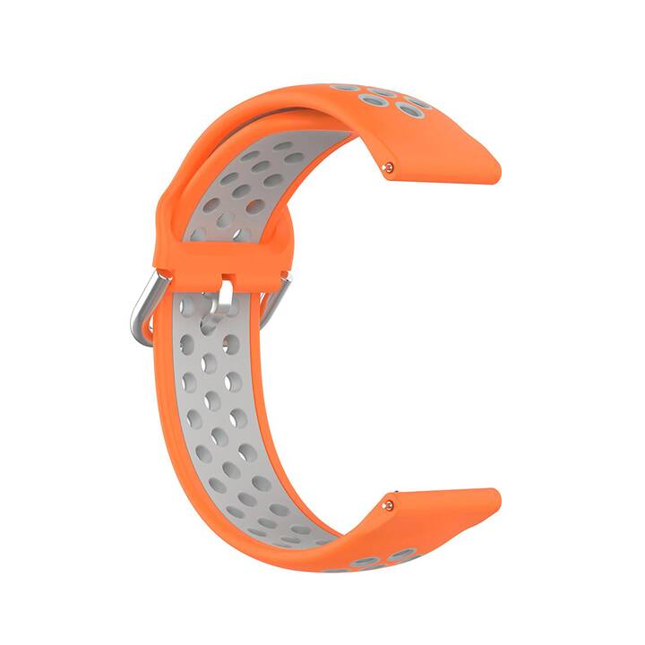 EG Armband (Samsung Galaxy Galaxy Watch4 44 mm, Orange, Grau)