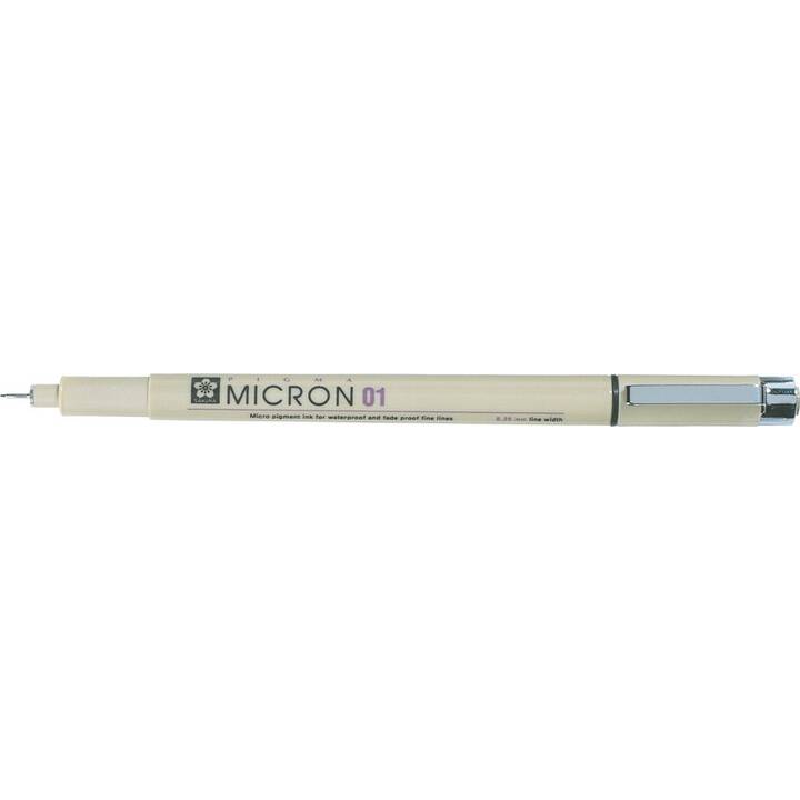 SAKURA Pigma Micron Penna a fibra (Nero, 1 pezzo)