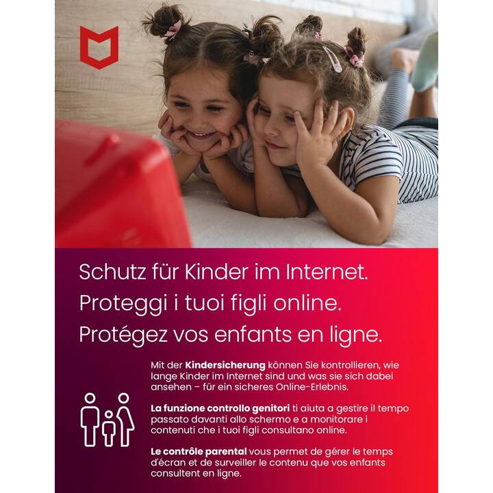 MCAFEE Total Protection (Licenza annuale, 5x, 12 Mesi, Francese)
