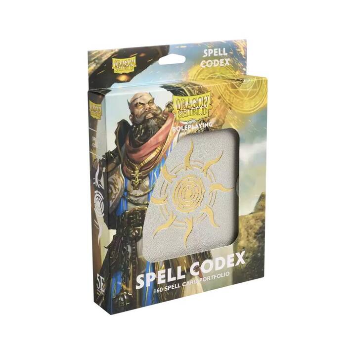 DRAGON SHIELD Album de cartes Spell Codex - Ashen White (D&D)