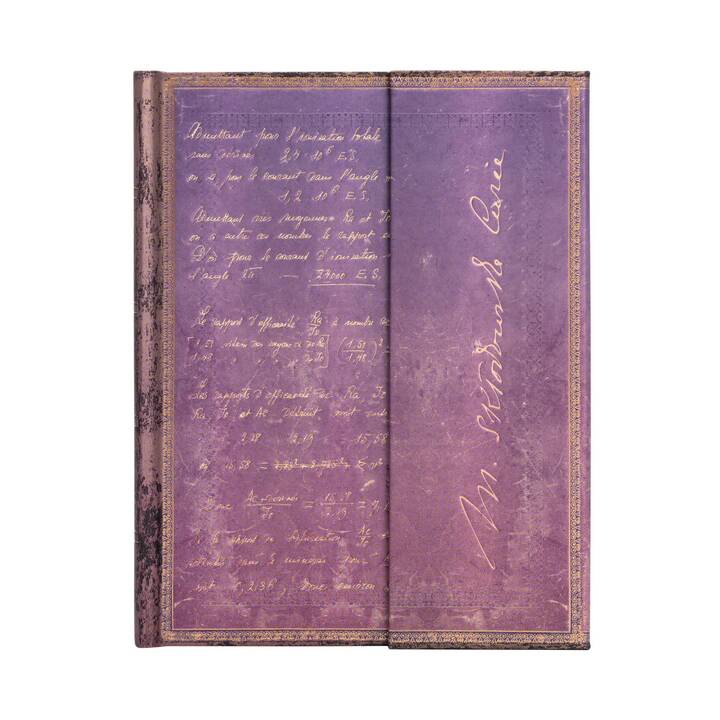 PAPERBLANKS Taccuini Marie Curie (18 cm x 23 cm, Rigato)