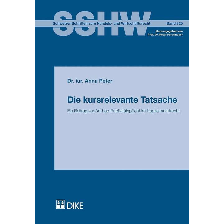 Die kursrelevante Tatsache