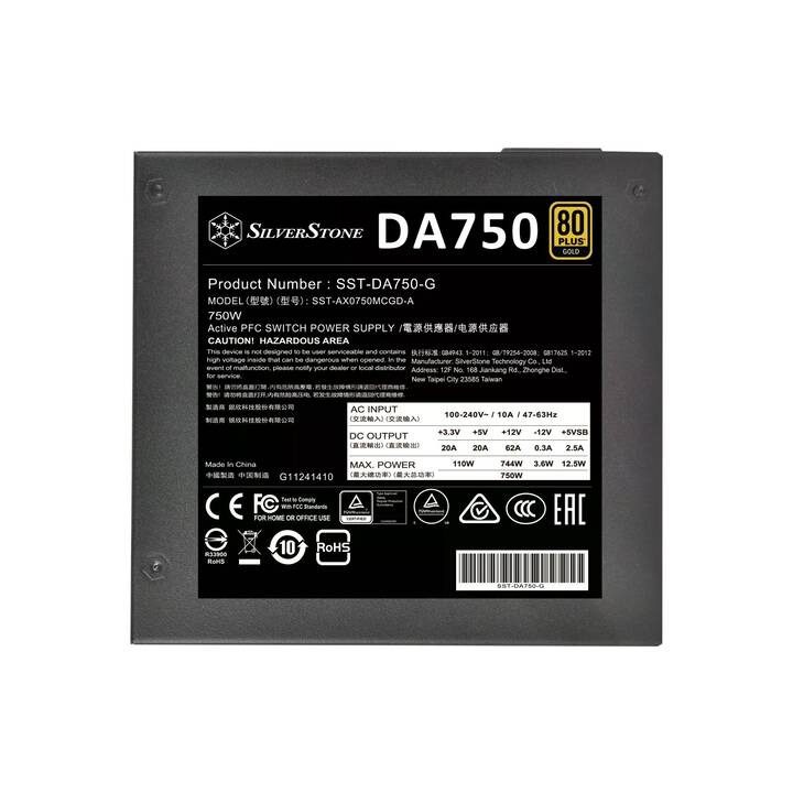 SILVERSTONE TECHNOlOGY SilverStone DA750 (750 W)