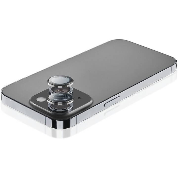 CELLULAR LINE Kamera Schutzglas (iPhone 15, iPhone 15 Plus, 2 Stück)