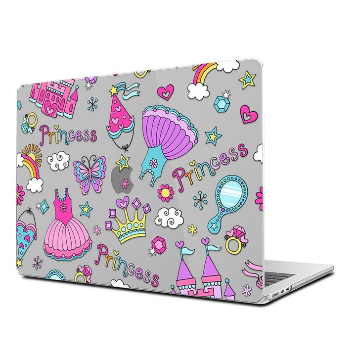 EG Hardcase (Macbook Air 15" M2 2023, Kunst, Rosa)