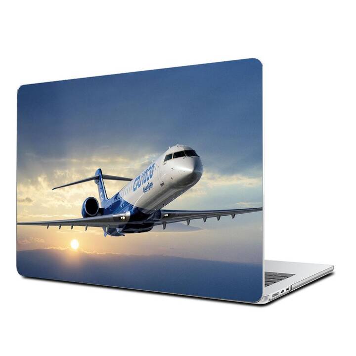 EG Hardcase (Macbook Air 15" M2 2023, Flugzeuge, Blau)