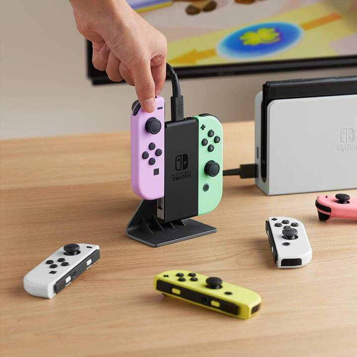 NINTENDO Joy-Con Base de recharge (Nintendo Switch, Noir)