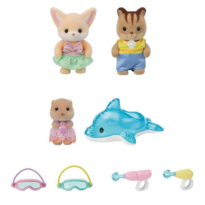 SYLVANIAN FAMILIES Fuchs Otter Eichhörnchen