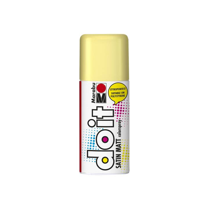 MARABU Spray de couleur Do It Satin (150 ml, Jaune, Multicolore)