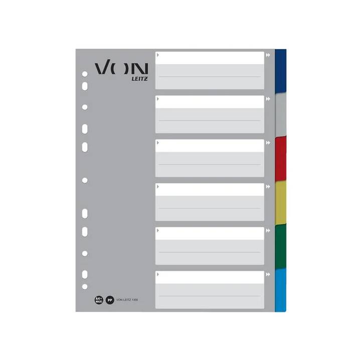 LEITZ Blanko Registro (5 x A4, Numerico)