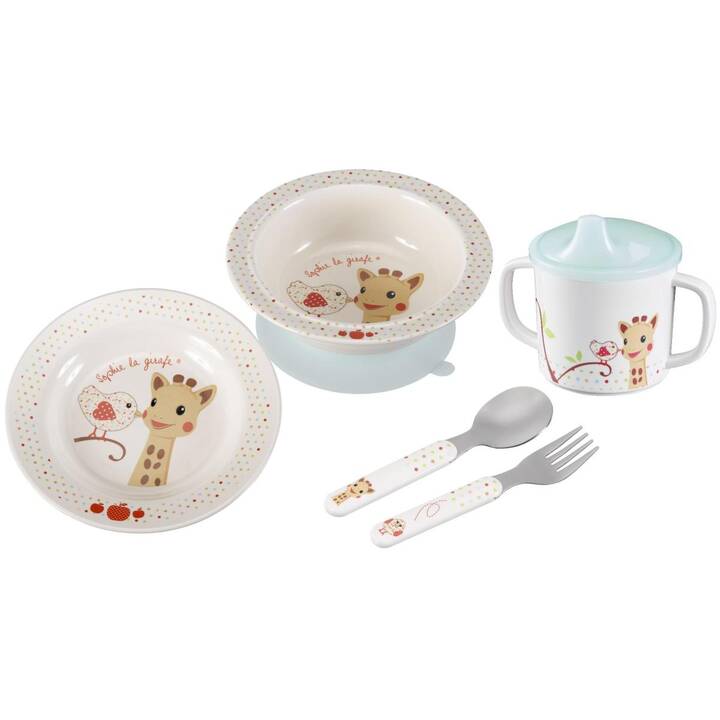 LEONARDO Set di stoviglie per bambini Avventura (Bianco, Multicolore) -  Interdiscount