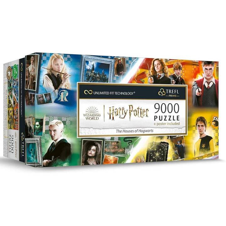 TREFL Harry Potter The Houses of Hogwarts Puzzle (6 x 1500 Parti)